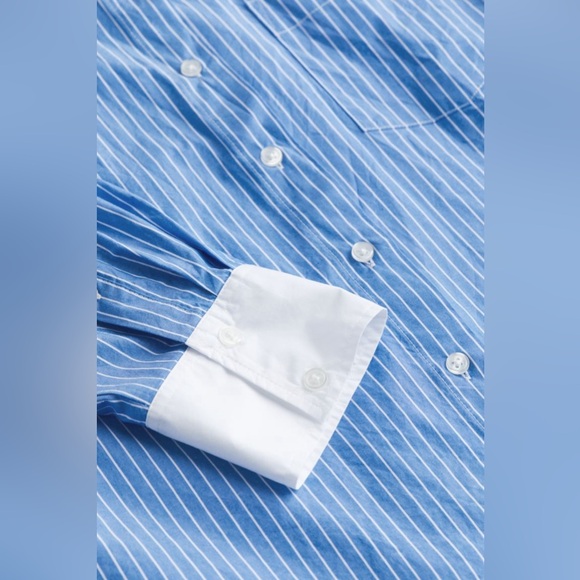 Oversized Poplin Shirt | New without Tags | - Picture 2 of 7